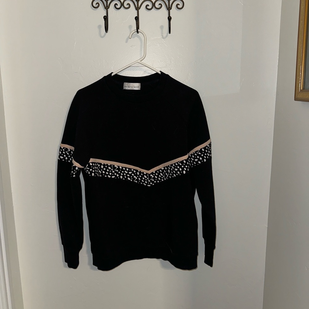 White Fox Active x Sarah’s Day sweatshirt